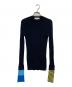 ENFOLD（エンフォルド）の古着「RIB PULLOVER　300IS270-0671」｜ブラック