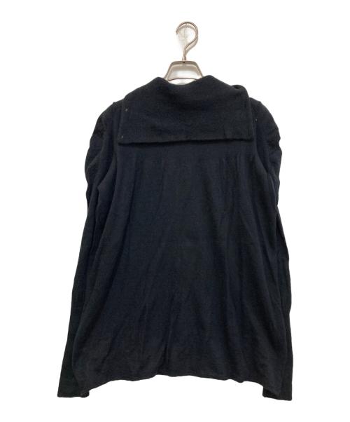 Vivienne Westwood RED LABEL（ヴィヴィアンウエストウッドレッドレーベル）Vivienne Westwood RED LABEL (ヴィヴィアンウエストウッドレッドレーベル) モヘヤハイネックニットカーディガン ネイビー サイズ:2の古着・服飾アイテム