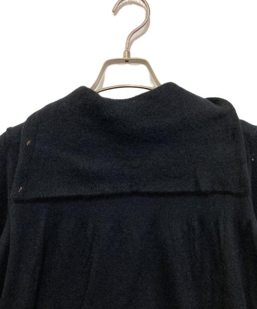 Vivienne Westwood RED LABEL（ヴィヴィアンウエストウッドレッドレーベル）Vivienne Westwood RED LABEL (ヴィヴィアンウエストウッドレッドレーベル) モヘヤハイネックニットカーディガン ネイビー サイズ:2の古着・服飾アイテム