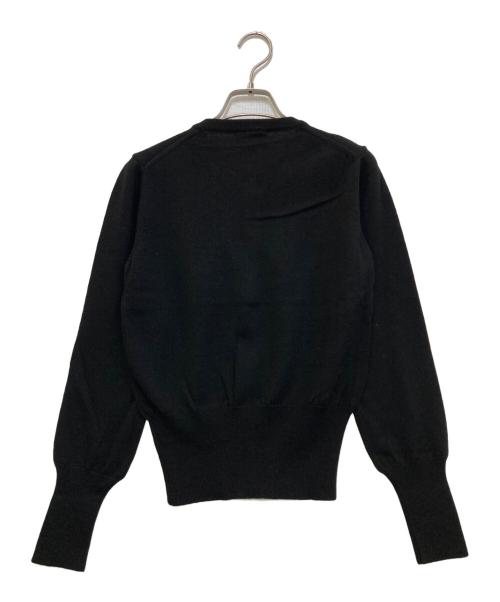 Vivienne Westwood RED LABEL（ヴィヴィアンウエストウッドレッドレーベル）Vivienne Westwood RED LABEL (ヴィヴィアンウエストウッドレッドレーベル) オーブ刺繍ニットカーディガン ブラック サイズ:Sの古着・服飾アイテム