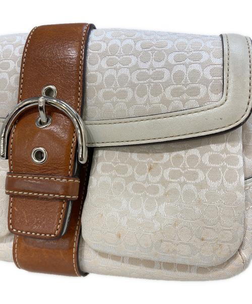 COACH（コーチ）COACH (コーチ) ソーホーショルダーバッグ　1466 ホワイトの古着・服飾アイテム