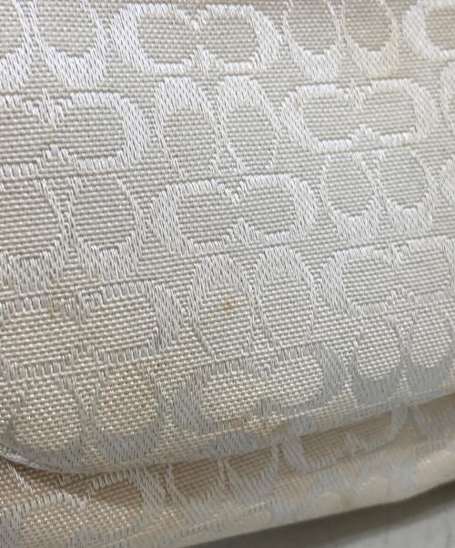 COACH（コーチ）COACH (コーチ) ソーホーショルダーバッグ　1466 ホワイトの古着・服飾アイテム