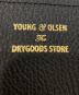 中古・古着 YOUNG & OLSEN The DRYGOODS STORE (ヤングアンドオルセン ザ ドライグッズストア) レザートートバッグ ブラック：12000円