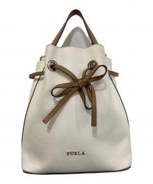 FURLA（フルラ）の古着「コスタンザ 2WAY ショルダーバッグ」｜ホワイト