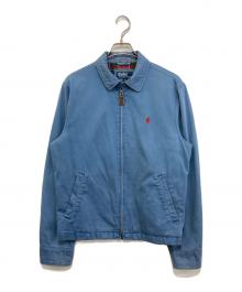 POLO RALPH LAUREN（ポロ・ラルフローレン）の古着「スイングトップ」｜ブルー