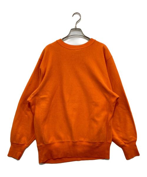 Champion（チャンピオン）Champion (チャンピオン) 90`sクルーネックスウェット オレンジ サイズ:1の古着・服飾アイテム