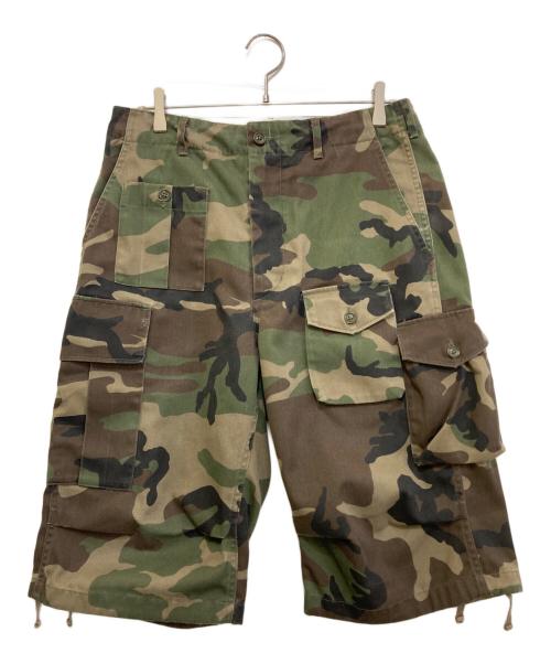BEAMS（ビームス）BEAMS (ビームス) Engineered Garments (エンジニアド ガーメンツ) 別注BDU 3/4 ショーツ オリーブ サイズ:Sの古着・服飾アイテム