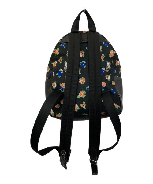 COACH（コーチ）COACH (コーチ) フラワー ドッグミニリュック ブラックの古着・服飾アイテム