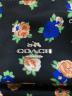 中古・古着 COACH (コーチ) フラワー ドッグミニリュック ブラック：8000円