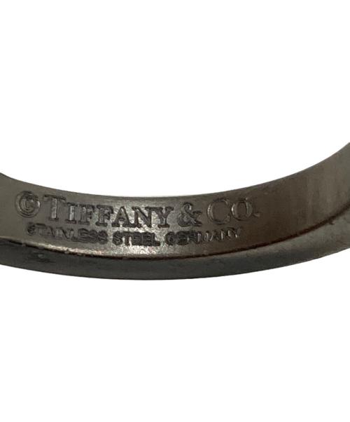 TIFFANY & Co.（ティファニー）Tiffany & Co. (ティファニー) T スクエア リング ブラックPVD ブラック サイズ:8号の古着・服飾アイテム
