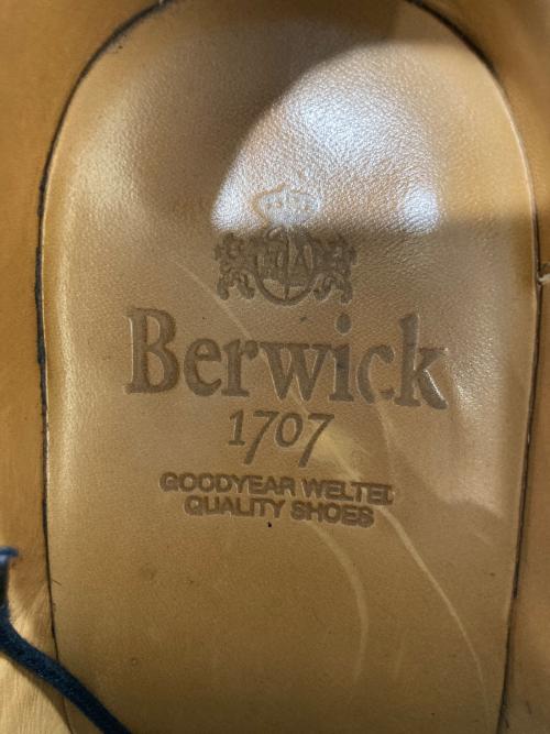 berwick（バーウィック）berwick (バーウィック) ウィングチップシューズ ブラック サイズ:5 1/2の古着・服飾アイテム