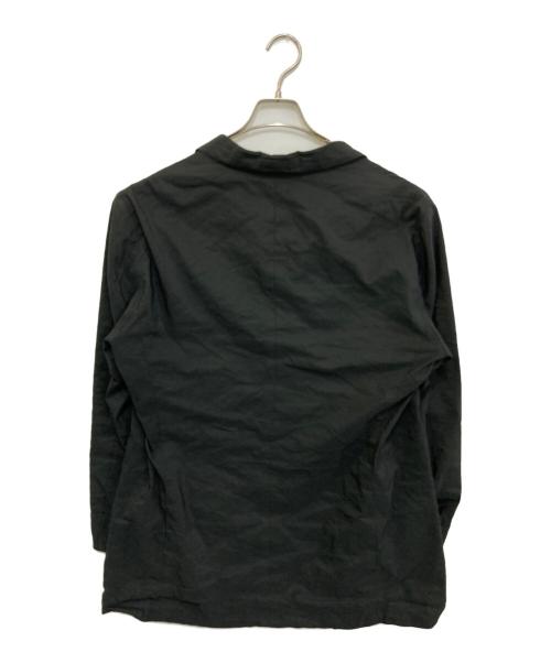 GIORGIO ARMANI（ジョルジョアルマーニ）GIORGIO ARMANI (ジョルジョアルマーニ) ナイロンテーラードジャケット ブラック サイズ:54の古着・服飾アイテム