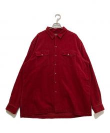 POLO COUNTRY（ポロカントリー）の古着「コーデュロイCPOシャツ」｜レッド