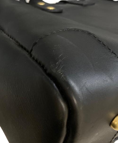Herz（ヘルツ）Herz (ヘルツ) 横型2wayトートバッグ　T-146 ブラックの古着・服飾アイテム