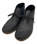 CLARKSクラークス）の古着「DESERT BOOT」｜ブラック