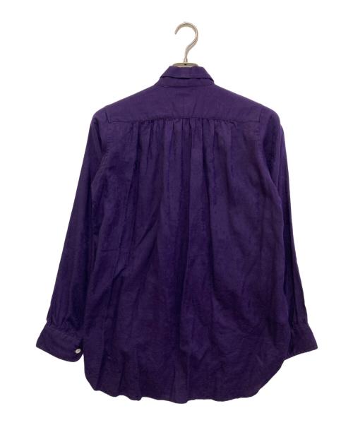 Needles（ニードルズ）Needles (ニードルズ) Ascot Collar EDW Shirt　IN161 パープル サイズ:2の古着・服飾アイテム