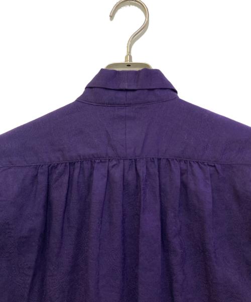 Needles（ニードルズ）Needles (ニードルズ) Ascot Collar EDW Shirt　IN161 パープル サイズ:2の古着・服飾アイテム