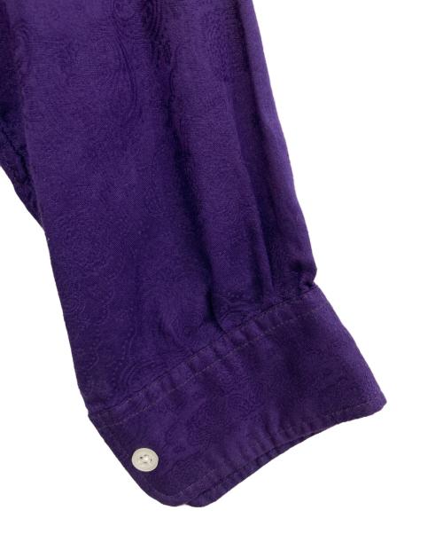 Needles（ニードルズ）Needles (ニードルズ) Ascot Collar EDW Shirt　IN161 パープル サイズ:2の古着・服飾アイテム