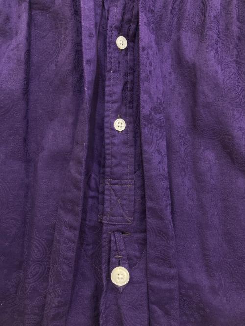 Needles（ニードルズ）Needles (ニードルズ) Ascot Collar EDW Shirt　IN161 パープル サイズ:2の古着・服飾アイテム