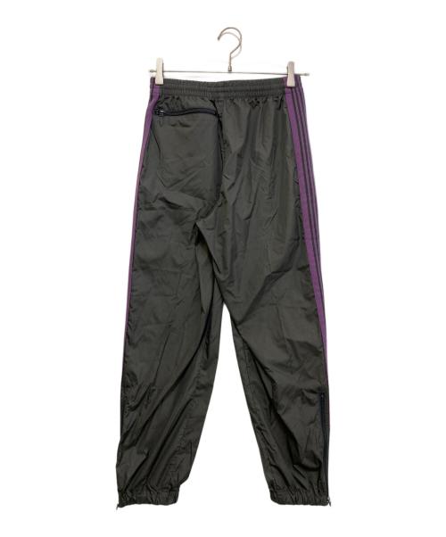 Needles（ニードルズ）Needles (ニードルズ) BEAMS BOY (ビームスボーイ) Zip Track Pants　MR475 グレー×パープル サイズ:XSの古着・服飾アイテム