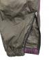 中古・古着 Needles (ニードルズ) BEAMS BOY (ビームスボーイ) Zip Track Pants　MR475 グレー×パープル サイズ:XS：11000円