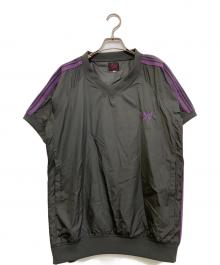 Needles×BEAMS BOY（ニードルズ×ビームスボーイ）の古着「Track Crew SP　MR473」｜グレー