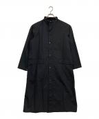 Barbour×green label relaxingバブアー×グリーンレーベルリラクシング）の古着「別注 BURGHLEY ナイロンロングコート　2201238」｜ネイビー