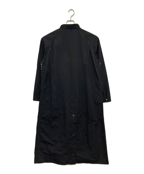 Barbour（バブアー）Barbour (バブアー) green label relaxing (グリーンレーベルリラクシング) 別注 BURGHLEY ナイロンロングコート　2201238 ネイビー サイズ:36の古着・服飾アイテム