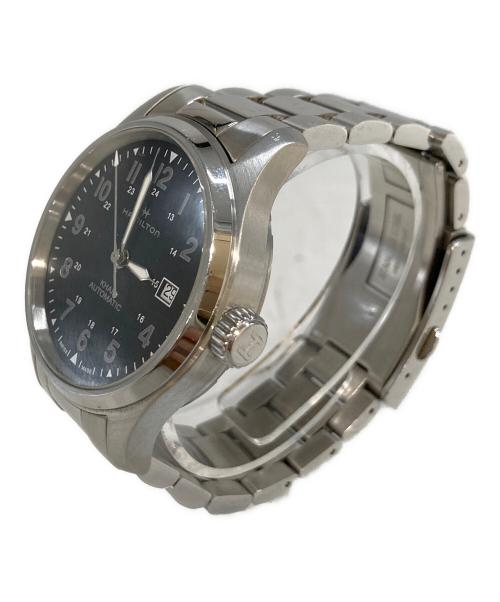 HAMILTON（ハミルトン）HAMILTON (ハミルトン) カーキフィールド　H893050 ブラックの古着・服飾アイテム