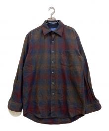 PENDLETON（ペンドルトン）の古着「オンブレチェックシャツ」｜レッド