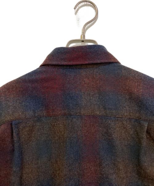 PENDLETON（ペンドルトン）PENDLETON (ペンドルトン) オンブレチェックシャツ レッド サイズ:Mの古着・服飾アイテム
