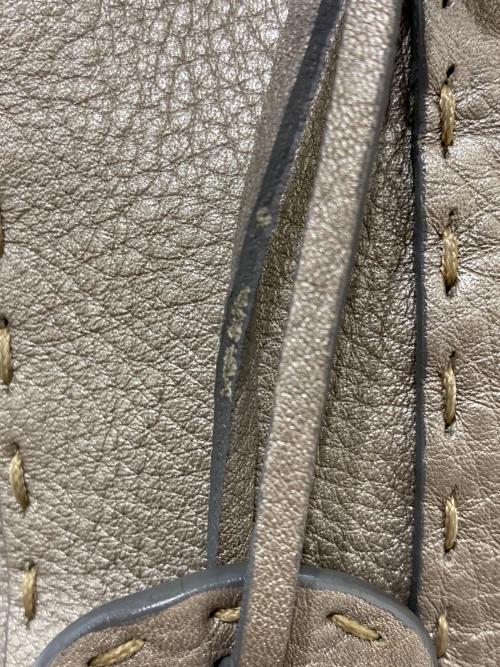 FENDI（フェンディ）FENDI (フェンディ) セレリアハンドバッグミニリンダ　NDU7079 グレーの古着・服飾アイテム