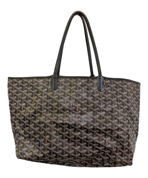 GOYARD（ゴヤール）GOYARD (ゴヤール) サンルイPMトートバッグ ブラックの古着・服飾アイテム