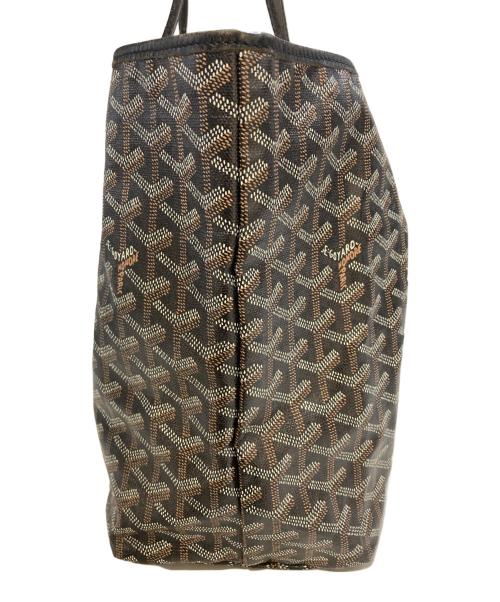 GOYARD（ゴヤール）GOYARD (ゴヤール) サンルイPMトートバッグ ブラックの古着・服飾アイテム
