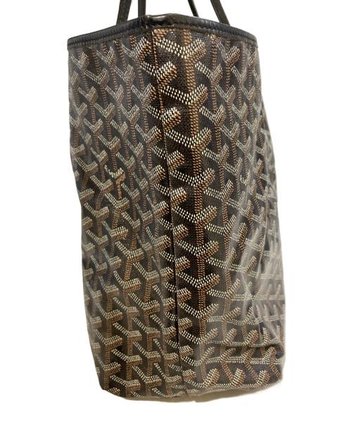 GOYARD（ゴヤール）GOYARD (ゴヤール) サンルイPMトートバッグ ブラックの古着・服飾アイテム