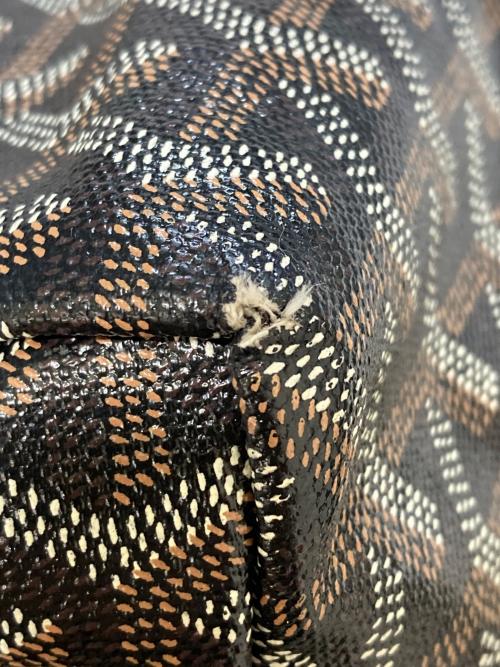 GOYARD（ゴヤール）GOYARD (ゴヤール) サンルイPMトートバッグ ブラックの古着・服飾アイテム
