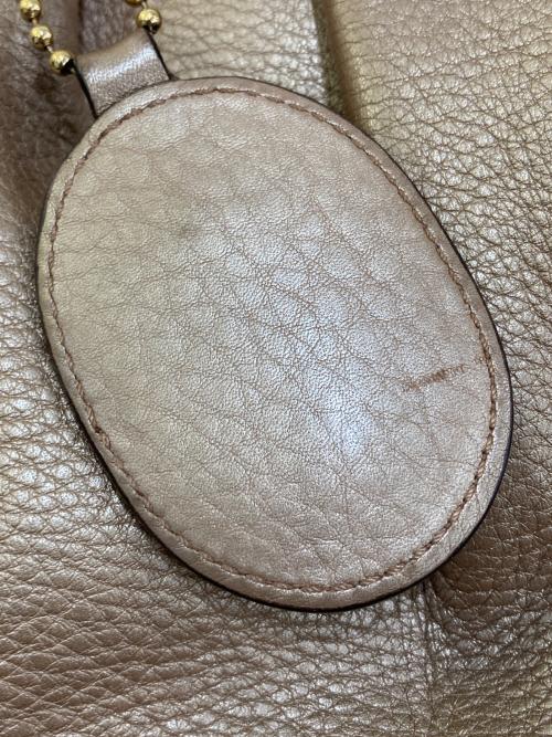 GUCCI（グッチ）GUCCI (グッチ) スーキーハンドバッグ　211944 ベージュの古着・服飾アイテム