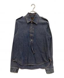 Vivienne Westwood（ヴィヴィアンウエストウッド）の古着「ANGLOMANIA デニムジャケット　358-49024」｜ブルー