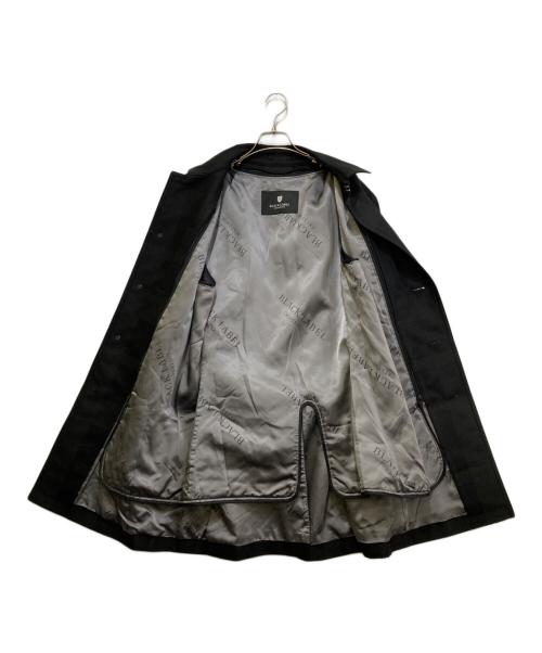 BLACK LABEL CRESTBRIDGE（ブラックレーベル クレストブリッジ）BLACK LABEL CRESTBRIDGE (ブラックレーベル クレストブリッジ) ライナー付チェックコート　51b40-605-09 ブラック サイズ:Lの古着・服飾アイテム