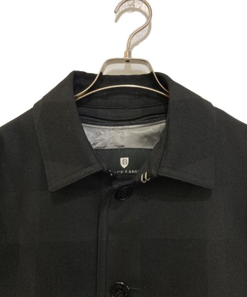 BLACK LABEL CRESTBRIDGE（ブラックレーベル クレストブリッジ）BLACK LABEL CRESTBRIDGE (ブラックレーベル クレストブリッジ) ライナー付チェックコート　51b40-605-09 ブラック サイズ:Lの古着・服飾アイテム
