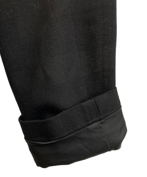 BLACK LABEL CRESTBRIDGE（ブラックレーベル クレストブリッジ）BLACK LABEL CRESTBRIDGE (ブラックレーベル クレストブリッジ) ライナー付チェックコート　51b40-605-09 ブラック サイズ:Lの古着・服飾アイテム