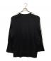 Y-3 (ワイスリー) Long Sleeve Wire Tee 3-Stripes　JW7351 ブラック サイズ:2XL：15000円