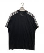 Y-3ワイスリー）の古着「Short Sleeve Wire Tee 3-Stripes JW7352」｜ブラック