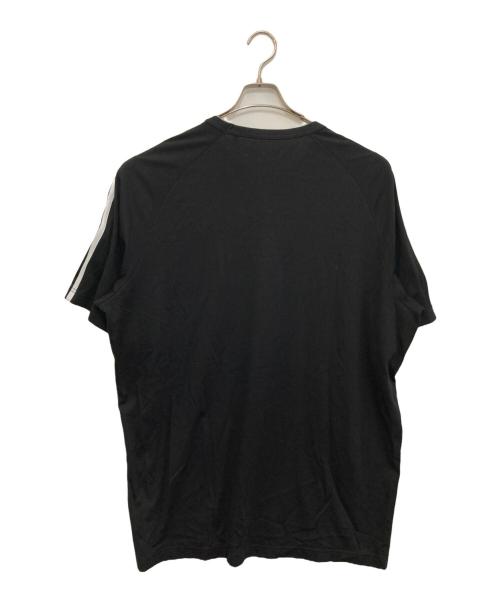 Y-3（ワイスリー）Y-3 (ワイスリー) Short Sleeve Wire Tee 3-Stripes JW7352 ブラック サイズ:XLの古着・服飾アイテム
