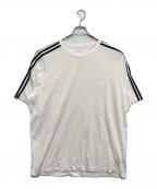 Y-3ワイスリー）の古着「Short Sleeve Wire Tee 3-Stripes　JY8187」｜ホワイト
