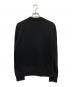 MONCLER (モンクレール) ロゴクルーネックスウェット　F20918G78110 ブラック サイズ:M：22000円