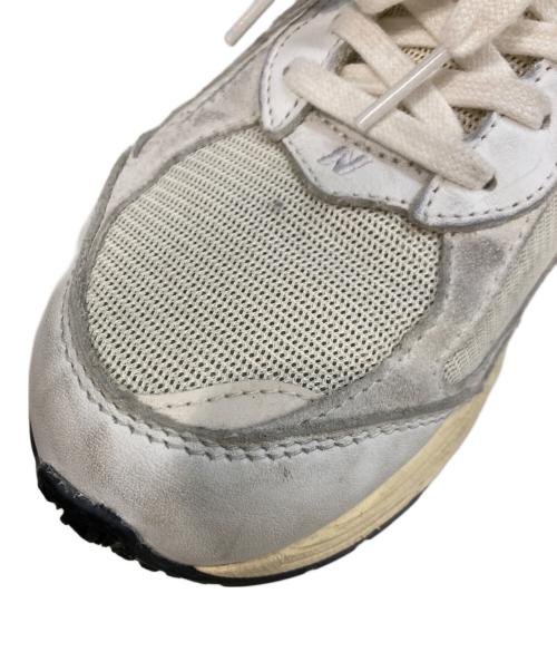 NEW BALANCE（ニューバランス）NEW BALANCE (ニューバランス) ローカットスニーカー ホワイト サイズ:26.5の古着・服飾アイテム