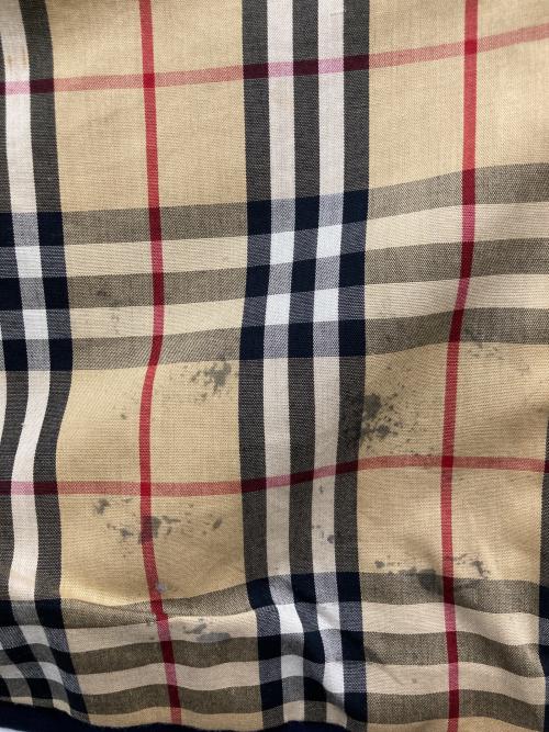 Burberry's（バーバリー）Burberry's (バーバリー) 裏地ノバチェックステンカラーコート ネイビー サイズ:48の古着・服飾アイテム
