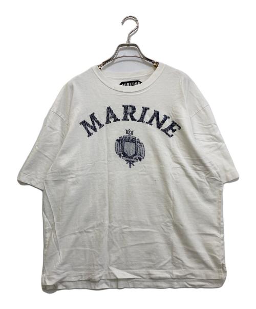AUBERGE（オーベルジュ）AUBERGE (オーベルジュ) プリントTシャツ ホワイト サイズ:42の古着・服飾アイテム
