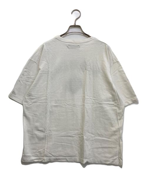 AUBERGE（オーベルジュ）AUBERGE (オーベルジュ) プリントTシャツ ホワイト サイズ:42の古着・服飾アイテム